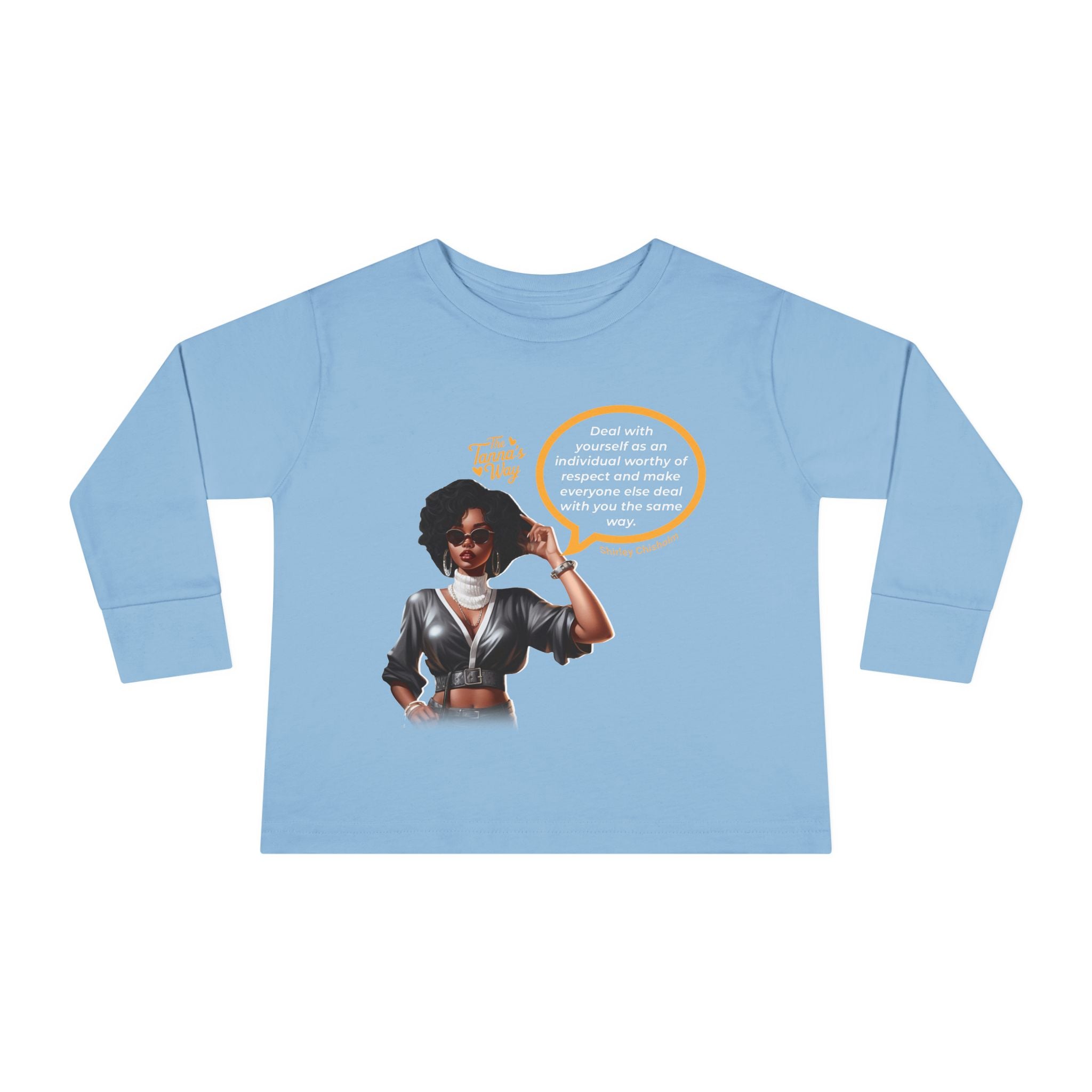 Shirley Chisholm | Toddler Long Sleeve Tee
